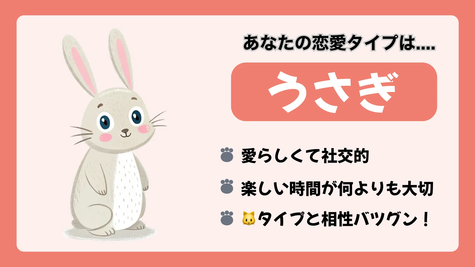 うさぎの結果画像