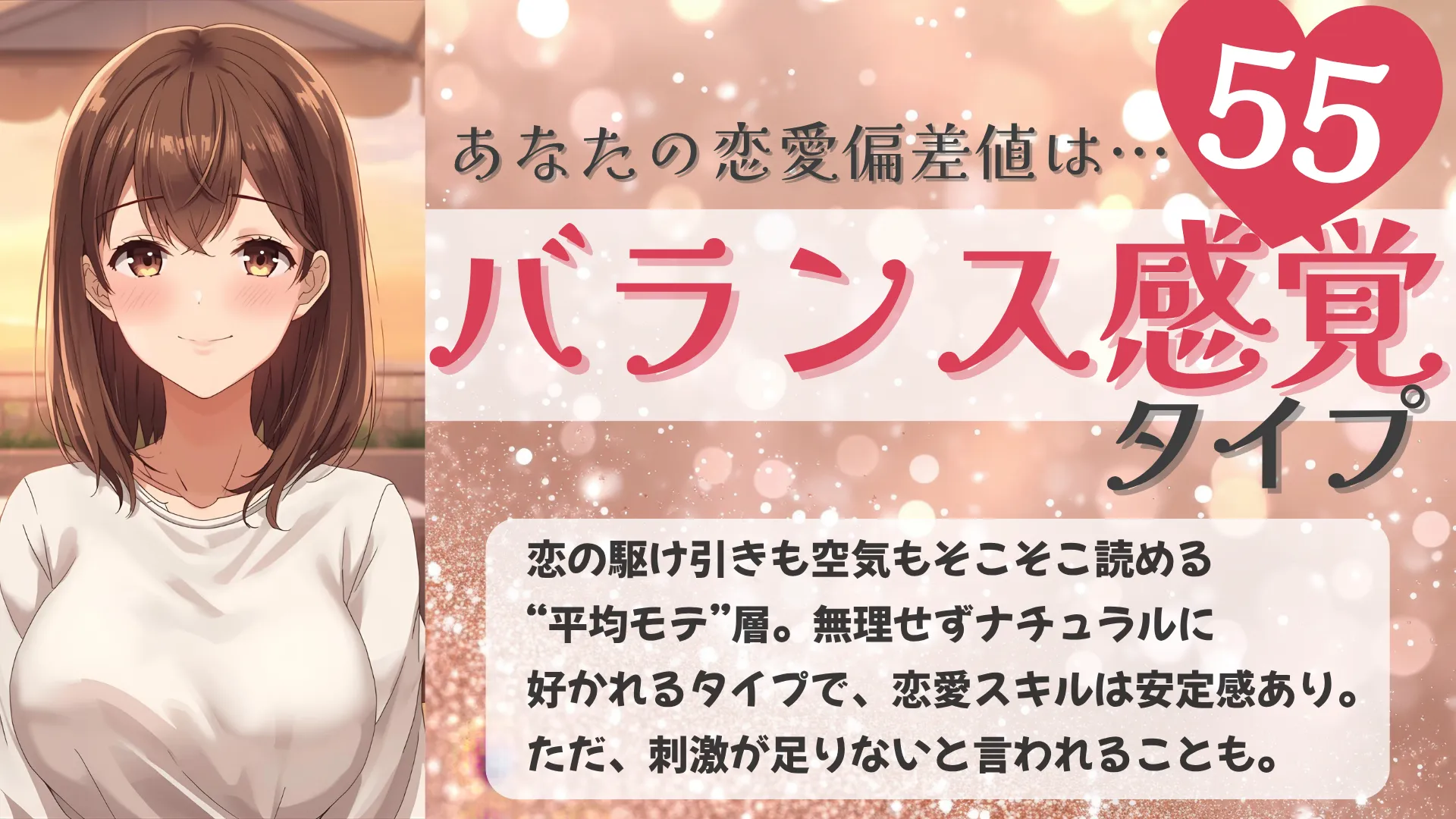 バランス感覚タイプの結果画像