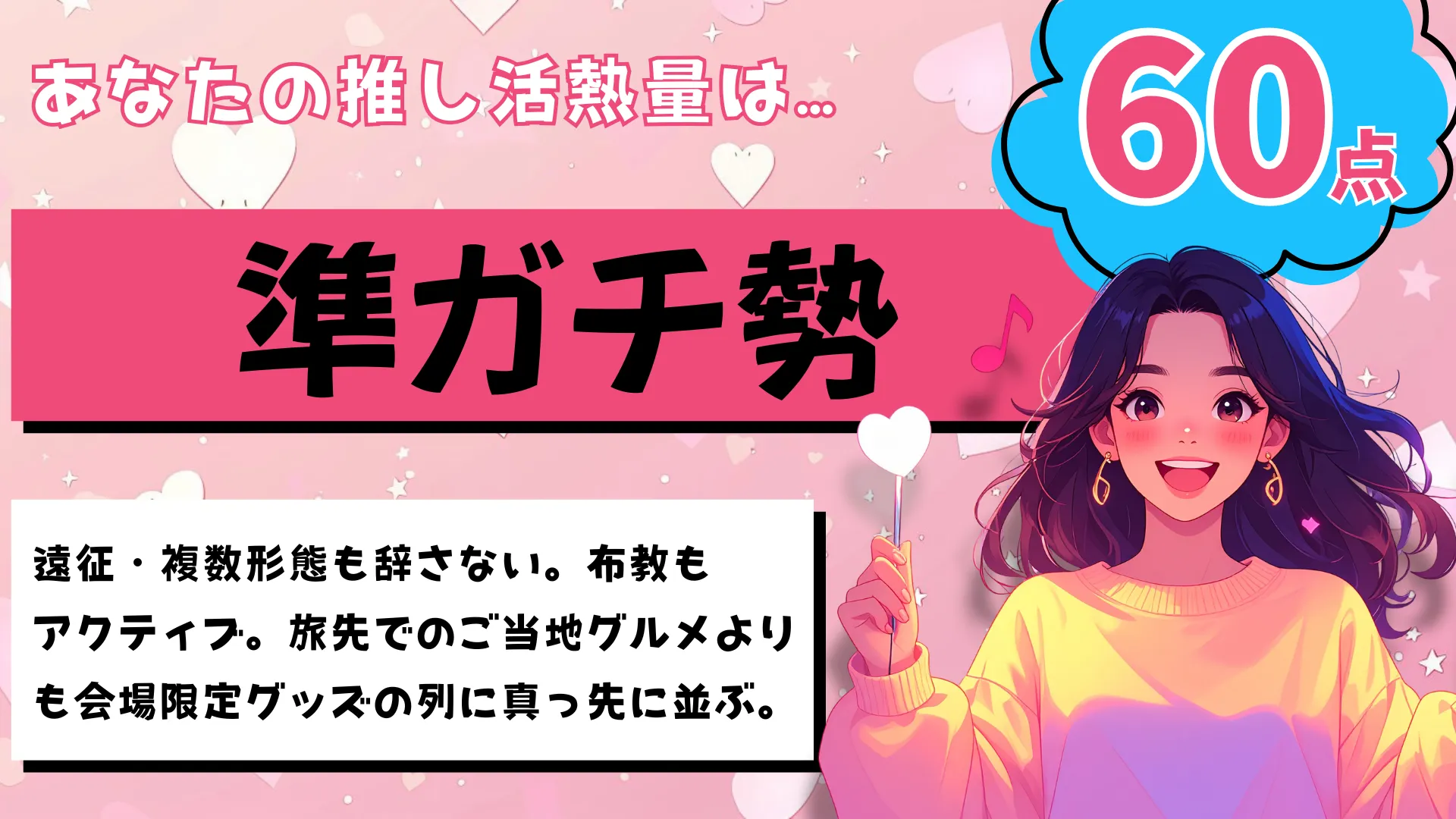 準ガチ勢の結果画像