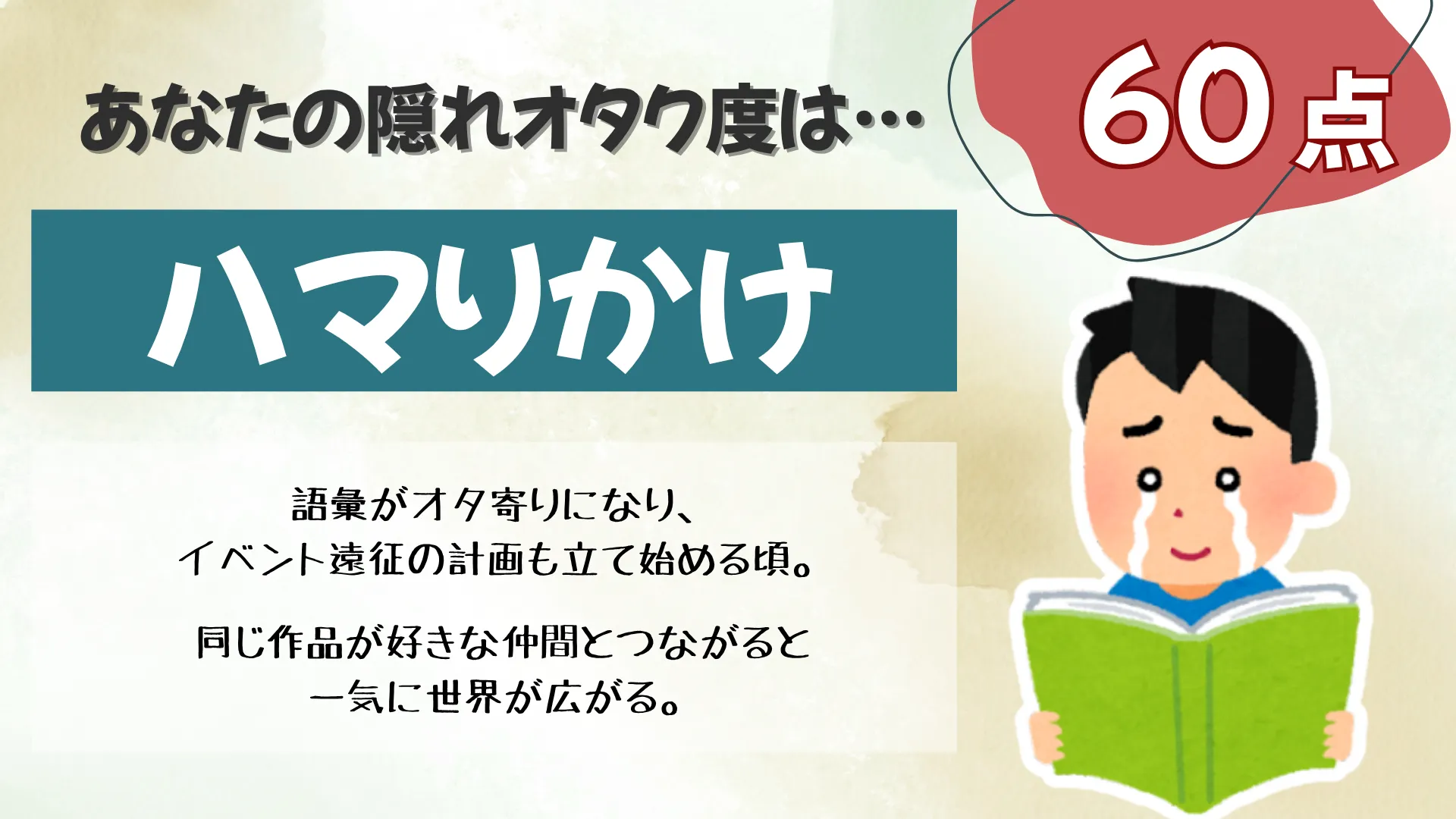 ハマりかけの結果画像