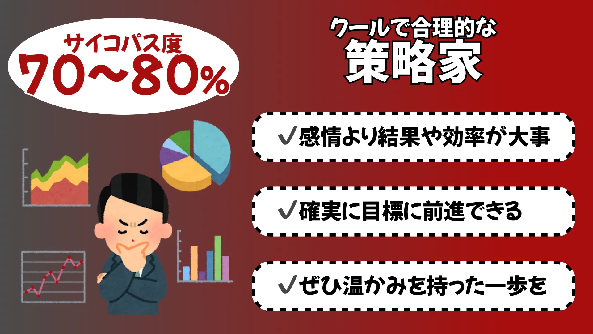 クールで合理的な策略家の結果画像