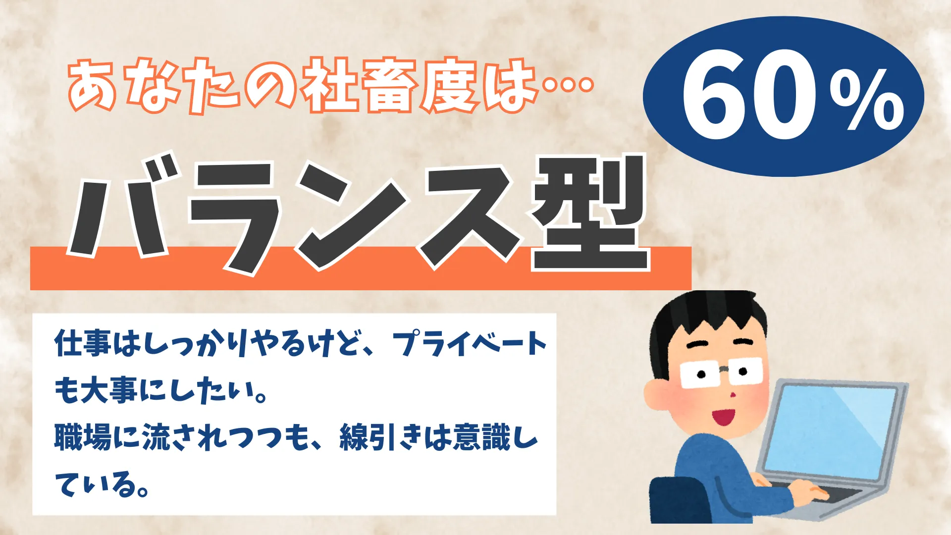 バランス型の結果画像